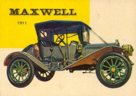 1954 World On Wheels Maxwell #13 Non-Sports Card