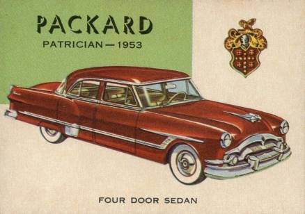 1954 World On Wheels Packard #97 Non-Sports Card