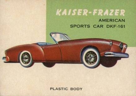 1954 World On Wheels Kaiser-Frazer #98 Non-Sports Card