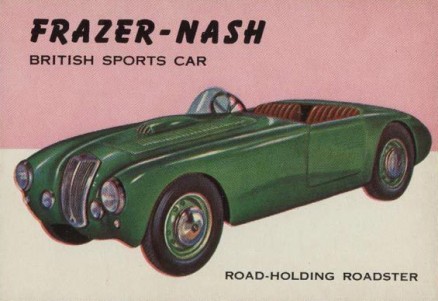 1954 World On Wheels Frazer-Nash #123 Non-Sports Card