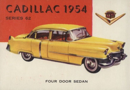 1954 World On Wheels Cadillac 1954 #164 Non-Sports Card