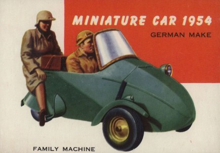 1954 World On Wheels Miniature Car 1954 #165 Non-Sports Card