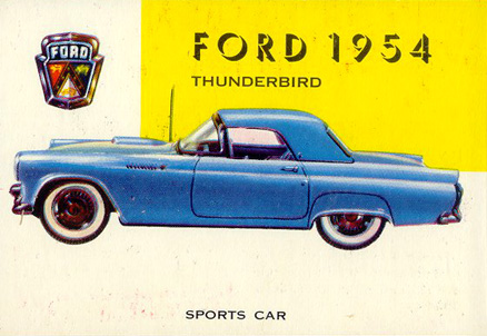 1954 World On Wheels Ford 1954 #169 Non-Sports Card