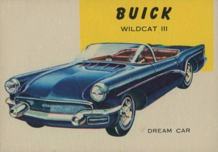 1954 World On Wheels Buick #173 Non-Sports Card