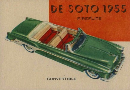 1954 World On Wheels De Soto 1955 #175 Non-Sports Card