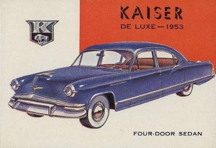 1954 World On Wheels Kaiser #140 Non-Sports Card