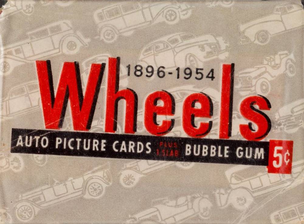 1954 World On Wheels Wax Pack #WP Non-Sports Card