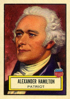 1952 Look 'N See Alexander Hamilton #19 Non-Sports Card