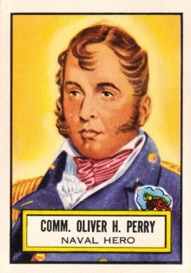 1952 Look 'N See Comm. Oliver H. Perry #33 Non-Sports Card