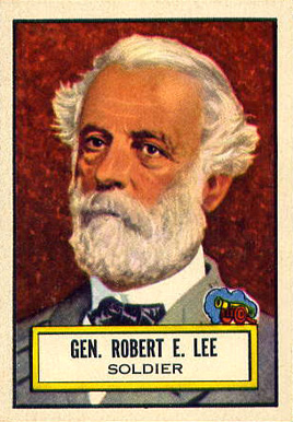1952 Look 'N See Gen. Robert E. Lee #34 Non-Sports Card