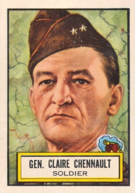 1952 Look 'N See Gen. Claire Chennault #36 Non-Sports Card