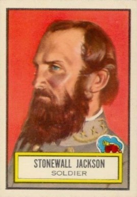 1952 Look 'N See Stonewall Jackson #40 Non-Sports Card