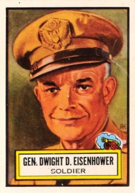 1952 Look 'N See Gen. Dwight D. Eisenhower #41 Non-Sports Card