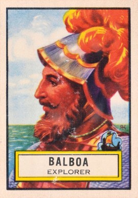 1952 Look 'N See Balboa #52 Non-Sports Card