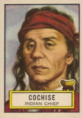1952 Look 'N See Cochise #59 Non-Sports Card