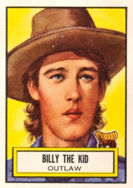 1952 Look 'N See Billy The Kid #63 Non-Sports Card
