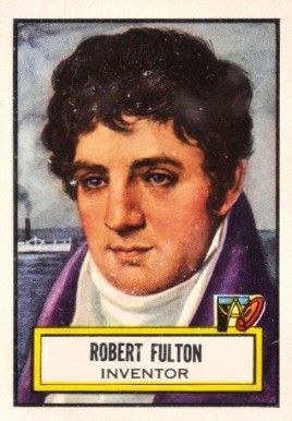 1952 Look 'N See Robert Fulton #73 Non-Sports Card