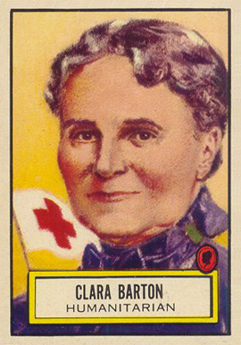 1952 Look 'N See Clara Barton #83 Non-Sports Card