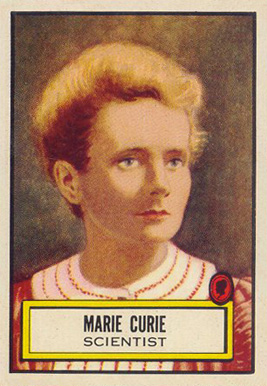 1952 Look 'N See Marie Curie #87 Non-Sports Card