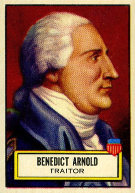 1952 Look 'N See Benedict Arnold #90 Non-Sports Card