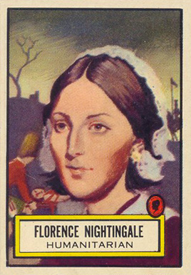 1952 Look 'N See Florence Nightingale #111 Non-Sports Card