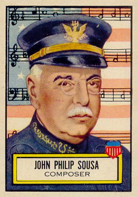 1952 Look 'N See John Philip Sousa #115 Non-Sports Card