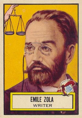 1952 Look 'N See Emile Zola #121 Non-Sports Card