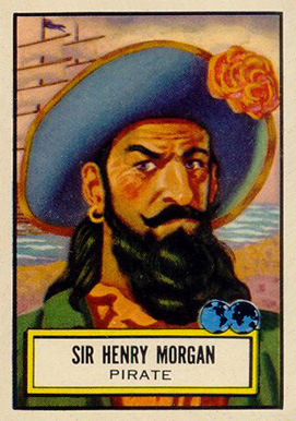1952 Look 'N See Sir Henry Morgan #123 Non-Sports Card