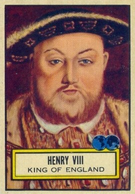 1952 Look 'N See Henry VIII #132 Non-Sports Card