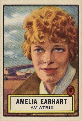 1952 Look 'N See Amelia Earhart #45 Non-Sports Card