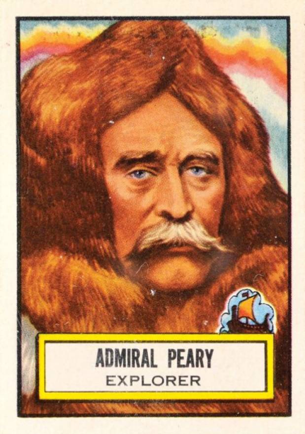 1952 Look 'N See Admiral Peary #47 Non-Sports Card