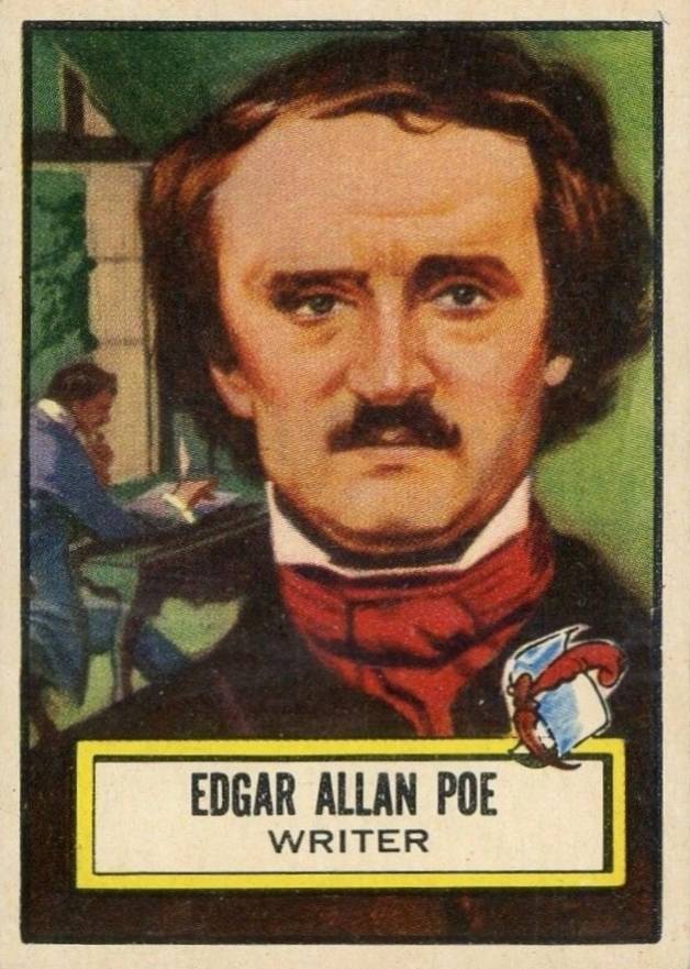 1952 Look 'N See Edgar Allan Poe #79 Non-Sports Card