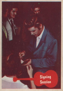 1956 Elvis Presley Signing Session #18 Non-Sports Card