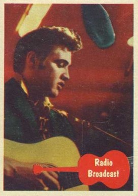 1956 Elvis Presley Radio Broadcast #42 Non-Sports Card
