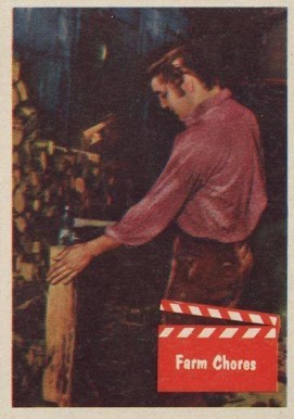 1956 Elvis Presley Farm Chores #48 Non-Sports Card