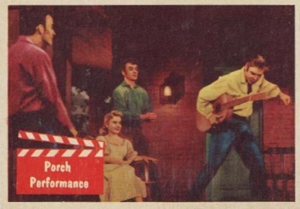 1956 Elvis Presley Porch Performance #52 Non-Sports Card