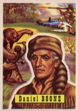 1956  Round-Up Daniel Boone #41 Non-Sports Card