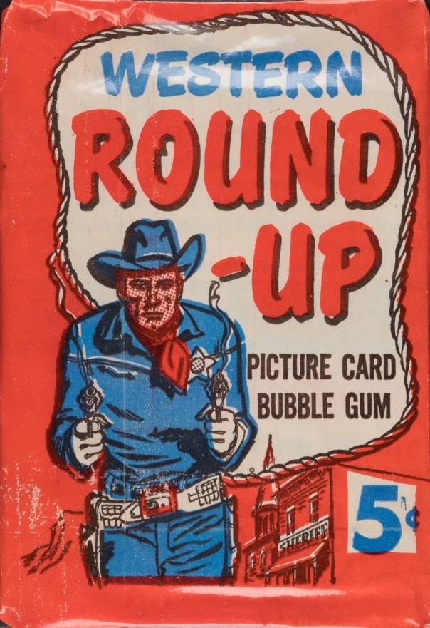 1956  Round-Up Wax Pack #WP Non-Sports Card