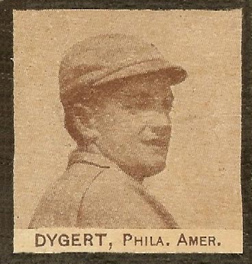 1909 Strip Card Jimmy Dygert # Baseball Card