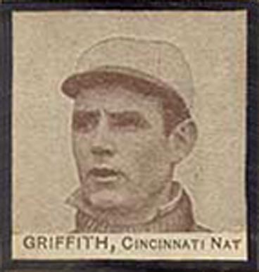 1909 Strip Card Clark Griffith # Baseball Card