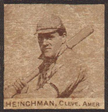 1909 Strip Card Bill Heinchman # Baseball Card
