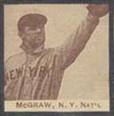 1909 Strip Card John McGraw # Baseball Card