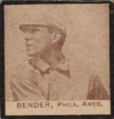 1909 Strip Card Chief Bender # Baseball Card