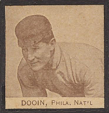 1909 Strip Card Red Dooin # Baseball Card
