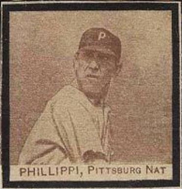 1909 Strip Card Deacon Phillippi # Baseball Card