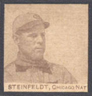 1909 Strip Card Harry Steinfeldt # Baseball Card