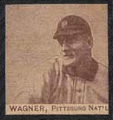 1909 Strip Card Honus Wagner # Baseball Card