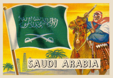 1956 Flags of World Saudi Arabia #30 Non-Sports Card