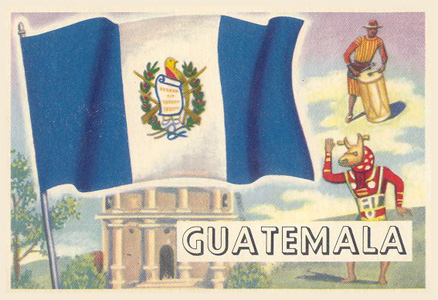 1956 Flags of World Guatemala #78 Non-Sports Card