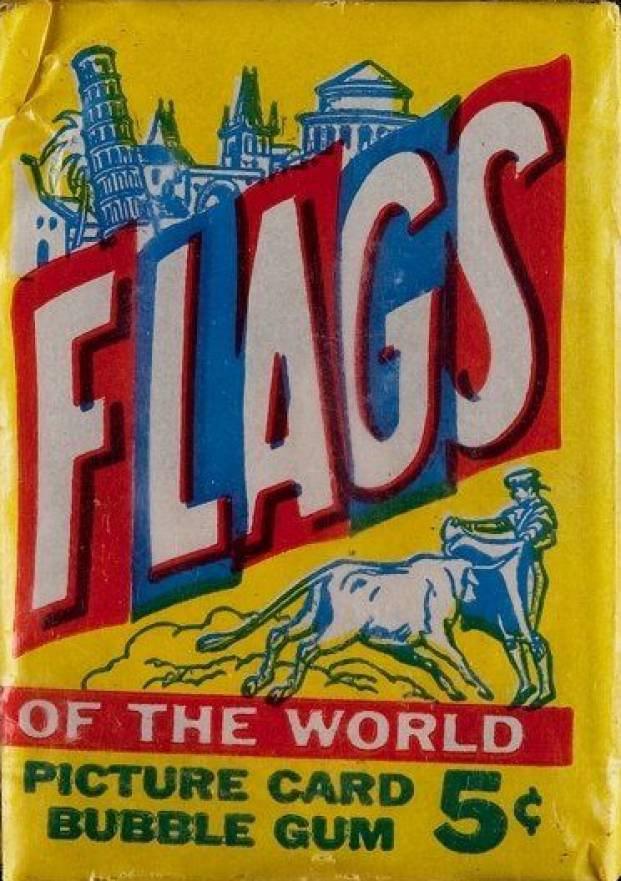1956 Flags of World Wax Pack #WP Non-Sports Card